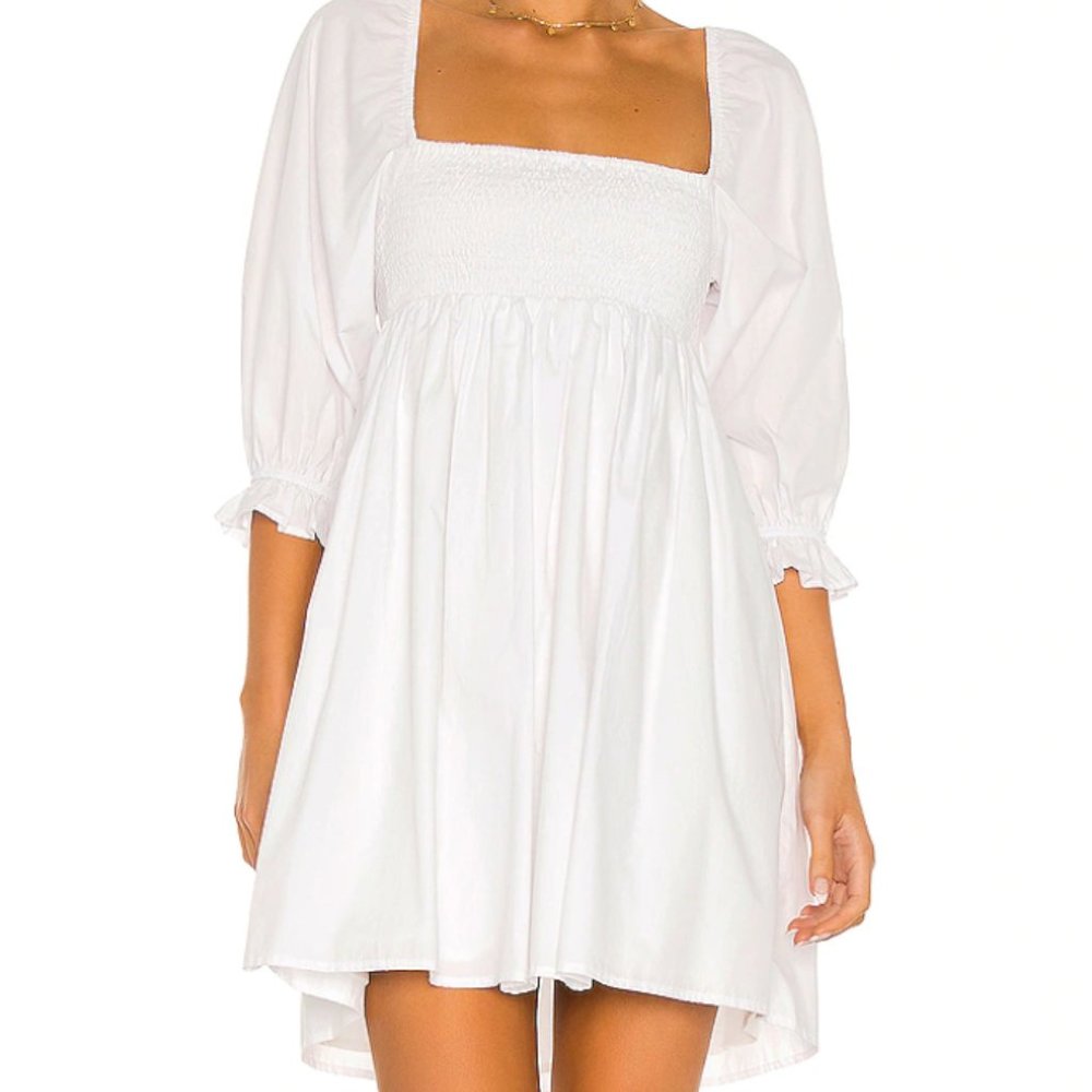 Arles Mini Dress xs in white